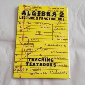 Teaching Textbooks Algebra 2 Lecture and Practice CDs